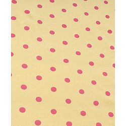 Babyhug Terry Knit Hooded Towel With Polka Dot Print L 76 x B 76 cm - Yellow