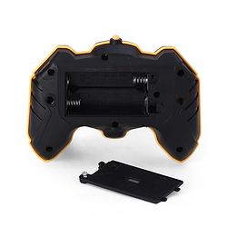 Babyhug Double Flip Sixer Stunt Car with Lights - Yellow| 360° Rotating Flip Action|6-Wheel High-Speed Off-Road Drift Car|2.4 GHz Long Range Remote Control| Type-C Charging| Best Gift for 4+ Year Kids