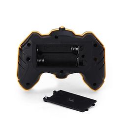 Babyhug Double Flip 360° Stunt Car with Lights - Yellow| 4 Wheel Drive Drift High Speed RC Car| Double Sided Rotating Wheels| 2.4 GHz Long Range Remote| Type-C Charging| Best Gift for 4+ Year Kids