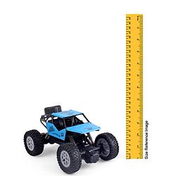 Babyhug Mud Master and Rechargeable RC Car - Red| 4-Wheel Drive System| Designed for All Terrain| Long Range 2.4 GHz Remote| BIS Certified| Gifting Toy| Type-C Charging| Best Gift for 4+ Year Kids