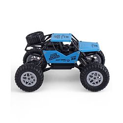 Babyhug Mud Master and Rechargeable RC Car - Red| 4-Wheel Drive System| Designed for All Terrain| Long Range 2.4 GHz Remote| BIS Certified| Gifting Toy| Type-C Charging| Best Gift for 4+ Year Kids