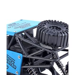 Babyhug Mud Master and Rechargeable RC Car - Red| 4-Wheel Drive System| Designed for All Terrain| Long Range 2.4 GHz Remote| BIS Certified| Gifting Toy| Type-C Charging| Best Gift for 4+ Year Kids