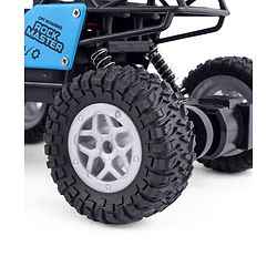 Babyhug Mud Master and Rechargeable RC Car - Red| 4-Wheel Drive System| Designed for All Terrain| Long Range 2.4 GHz Remote| BIS Certified| Gifting Toy| Type-C Charging| Best Gift for 4+ Year Kids