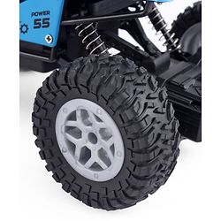 Babyhug Mud Master and Rechargeable RC Car - Red| 4-Wheel Drive System| Designed for All Terrain| Long Range 2.4 GHz Remote| BIS Certified| Gifting Toy| Type-C Charging| Best Gift for 4+ Year Kids