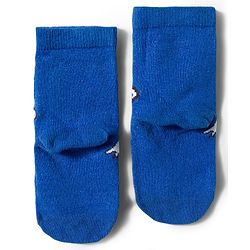 Cute Walk by Babyhug Marvel Non Terry Knit Ankle Length Anti Bacterial Socks With Spider-Man Graphics Pack of 3 - Multicolor