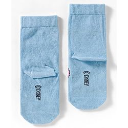 Cute Walk by Babyhug Disney Knit Ankle Length Anti Bacterial  Socks With Tiger Design Pack Of 3 - Orange Blue & Yellow