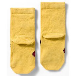 Cute Walk by Babyhug Non Terry Knit Anti Bacterial Ankle Length Socks With Spider Man Graphic Pack Of 3 - Multicolour
