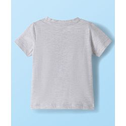 Babyhug Cotton Knit Full Sleeves Solid Party Blazer With Printed Inner Tee - Teal Blue