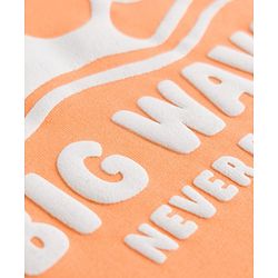 Babyhug Cotton Knit Half Sleeves T-Shirt with Sun Graphic - Orange