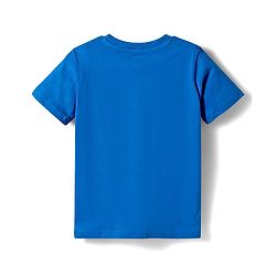 Babyhug Cotton Knit Half Sleeves T-Shirt with Football Print - Navy Blue
