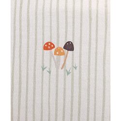 Babyhug Premium 100% Cotton Head Shaping Foam Pillow Woodland Print - Beige & Green