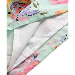 Babyhug Cotton Woven Sleeveless Frock with Floral Print - Multicolour
