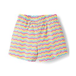 Babyhug Single Jersey Knit Mid Thigh Shorts With Star Print Pack Of 2 - Pink & Yellow