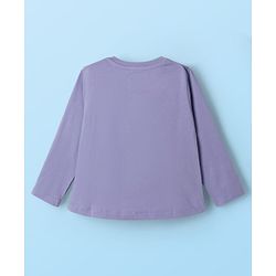 Babyhug Disney Single Jersey Knit Full Sleeves T-Shirts with Minnie Mouse Graphic Pack of 3 - Pink White & Lavender