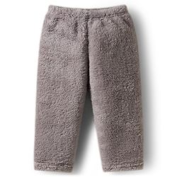 Babyhug Velour Knit Full Sleeves  Winter Wear Night Suit With Bear Embriodery - Grey