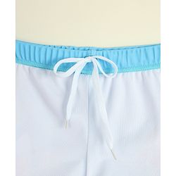Babyhug Sea Life Printed Swimming Trunk - Light Blue