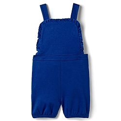 Babyhug Single Jersey Knit Half Sleeves T-Shirt & Dungaree with Polka Dots Print & Butterfly Applique- Pink