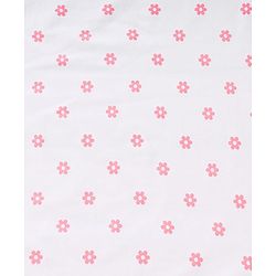 Babyhug Cotton Knit Hooded Towel With Butterfly & Floral Embroidery & Print L 65 x B 61 cm - Lavender
