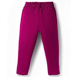 Babyhug Cotton Woven Full Sleeves Top & Lounge Pant Set With Floral Print - Multicolor