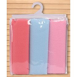 Babyhug Smart Dry Waterproof Bed Protector Sheet  Small Size Pack of 3-Sky Blue, Pink & Salmon Rose|Soft & Breathable Top Layer|LeakProof Bottom Layer| Hypoallergenic Mattress Protector for 0+ Months