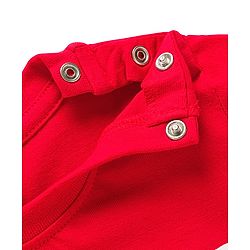 Babyhug Cotton Knit Half Sleeves T-Shirt With Text Print - Red