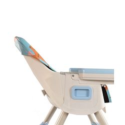 Babyhug 3-in-1 Convertible High Chair - Green| 5-Point Safety Harness| Dual Detachable Food Tray| Adjustable & Foldable Design| Removable Wheels with Brakes| Anti-Skid Base| Toddler & Rocking Chair