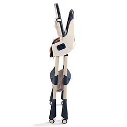 Babyhug 3-in-1 Convertible High Chair - Green| 5-Point Safety Harness| Dual Detachable Food Tray| Adjustable & Foldable Design| Removable Wheels with Brakes| Anti-Skid Base| Toddler & Rocking Chair