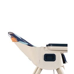 Babyhug 3-in-1 Convertible High Chair - Green| 5-Point Safety Harness| Dual Detachable Food Tray| Adjustable & Foldable Design| Removable Wheels with Brakes| Anti-Skid Base| Toddler & Rocking Chair