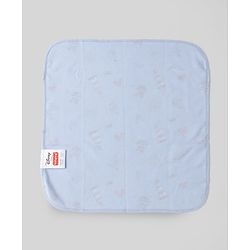 Babyhug Disney Premium Wash Cloths Pack of 3 Sailor Mickey Print - White, Blue & Navy| Soft & Gentle| Highly Absorbent| Multipurpose Baby Care Essential| Machine Washable| Soft & Breathable