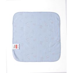 Babyhug Disney Mickey Sailor Print Premium Wash Cloths Pack of 6 - White, Blue & Navy| Soft & Gentle| Highly Absorbent| Multipurpose Baby Care Essential| Machine Washable