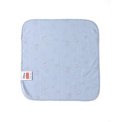 Babyhug Disney Mickey Sailor Print Premium Wash Cloths Pack of 6 - White, Blue & Navy| Soft & Gentle| Highly Absorbent| Multipurpose Baby Care Essential| Machine Washable