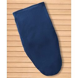 Babyhug Disney Sailor Mickey Premium Swaddle Pack of 2 - Navy & White Soft & Skin Friendly Cotton Velcro Closure| Newborn Baby Wrapper  0 to 6 Months Prevents Startling Reflex Travel Friendly