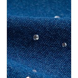 Babyhug Denim Embellished Full Length Jeans With Stretch - Jeans