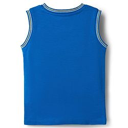 Babyhug Cotton Knit Sleeveless Tank T-Shirt with Text Print Pack of 3 - Red Yellow & Blue