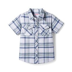 Babyhug Cotton Woven Half Sleeves Checks Shirt - Multicolor