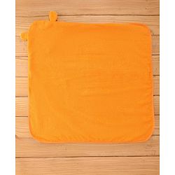 Babyhug Disney Cotton Woven Hooded Bath Towel with Tiger Design L 71 x B 71 cm - Orange