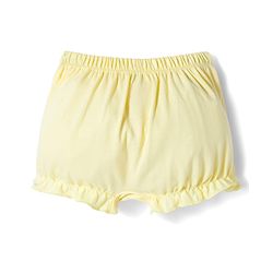 Babyhug 100% Cotton Knit Bloomers with Floral Print Pack of 3 - Yellow Purple & Pink