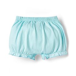 Babyhug 100% Cotton Single Jersey Knit Bloomer With Floral Print Pack Of 3 - Light Blue & Pink
