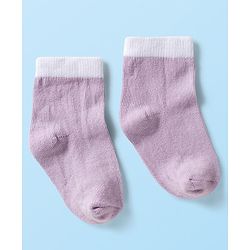 Cute Walk by Babyhug Ankle Length Anti-Bacterial Striped Socks with Polka Dot & Star Design Pack of 5 - Multicolor
