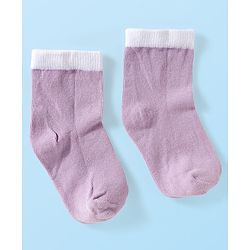 Cute Walk by Babyhug Ankle Length Anti-Bacterial Striped Socks with Polka Dot & Star Design Pack of 5 - Multicolor