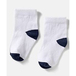 Cute Walk by Babyhug Ankle Length Anti-Bacterial Striped Socks with Star Design Pack of 5 - Multicolor
