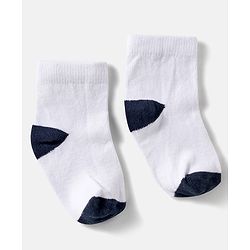 Cute Walk by Babyhug Ankle Length Anti-Bacterial Striped Socks with Star Design Pack of 5 - Multicolor