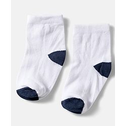 Cute Walk by Babyhug Ankle Length Anti-Bacterial Striped Socks with Star Design Pack of 5 - Multicolor