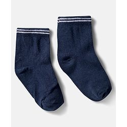 Cute Walk by Babyhug Ankle Length Anti-Bacterial Striped Socks with Star Design Pack of 5 - Multicolor