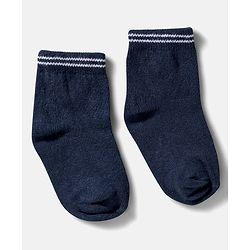 Cute Walk by Babyhug Ankle Length Anti-Bacterial Striped Socks with Star Design Pack of 5 - Multicolor