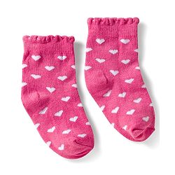 Cute Walk by Babyhug Ankle Length Anti-Bacterial Striped Socks with Polka Dot & Star Design Pack of 5 - Multicolor