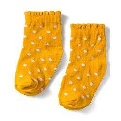 Cute Walk by Babyhug Ankle Length Anti-Bacterial Striped Socks with Polka Dot & Star Design Pack of 5 - Multicolor