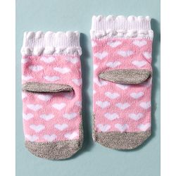 Cute Walk by Babyhug Ankle Length Anti Bacterial Socks With Animal Deign Pack of 3 - Multicolour