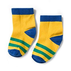 Cute Walk by Babyhug Non Terry Knit Ankle Length Anti Bacterial Socks With Stripes & Dinosaur Design Pack of 5 - Multicolour