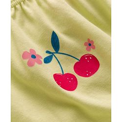 Babyhug 100% Cotton Knit Tropical Theme Printed Bloomers Pack Of 3 - Multicolour